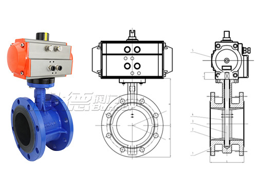 氣動蝶閥價格、原理